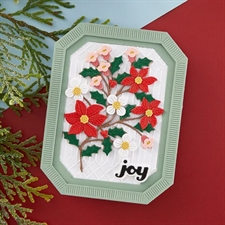 Spellbinders Dies - Poinsettia Spray